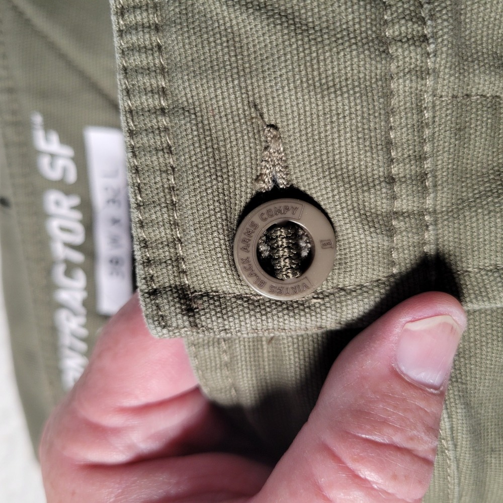 Viktos Contractor SF Pants Mens 38x32 Olive Green Tactical Cargo Utility Wrkwear - Picture 12 of 16